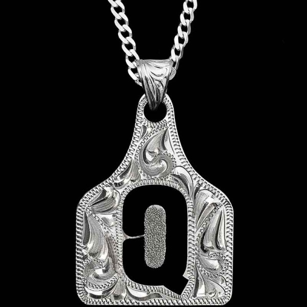 Duke Cow Tag Necklace